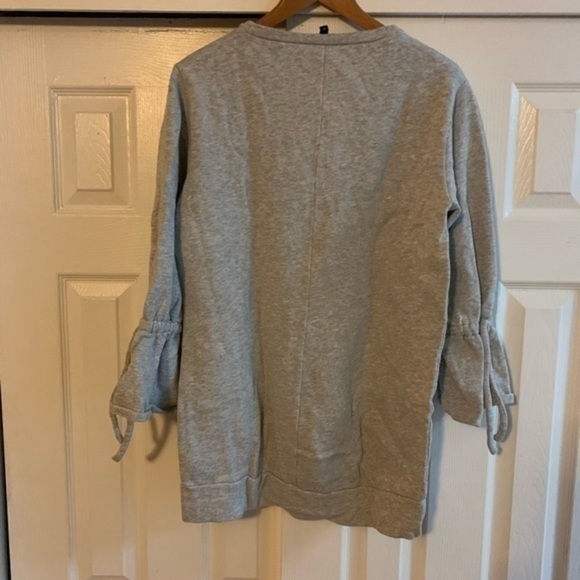 Express Gray Oversized Sweater Dress Size Small - Picture 7 of 7